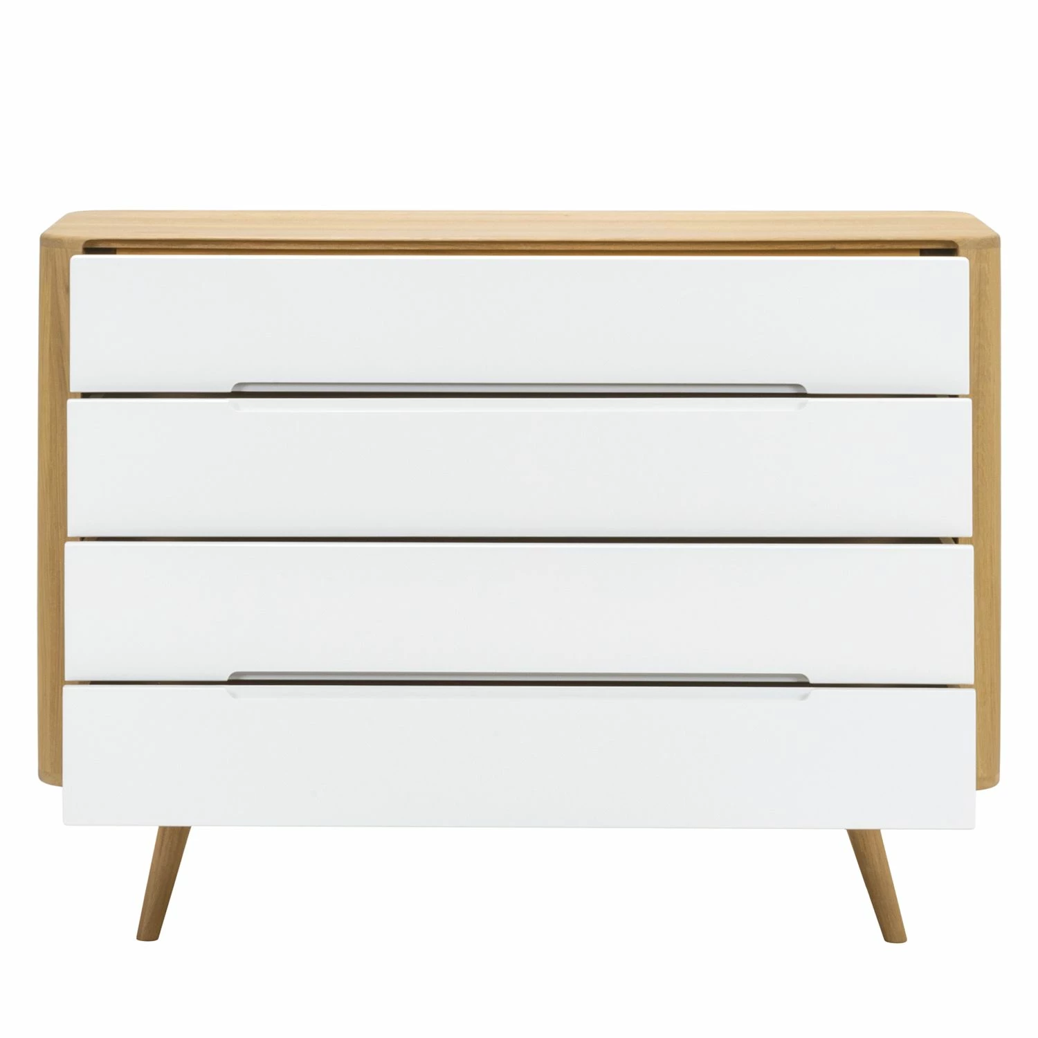 Studio Copenhagen Kommode Loca II - Wildeiche teilmassiv - Weiß / Wildeiche 9 Studio Copenhagen Kommode Loca II - Wildeiche teilmassiv - Weiß / Wildeiche – Bild 9