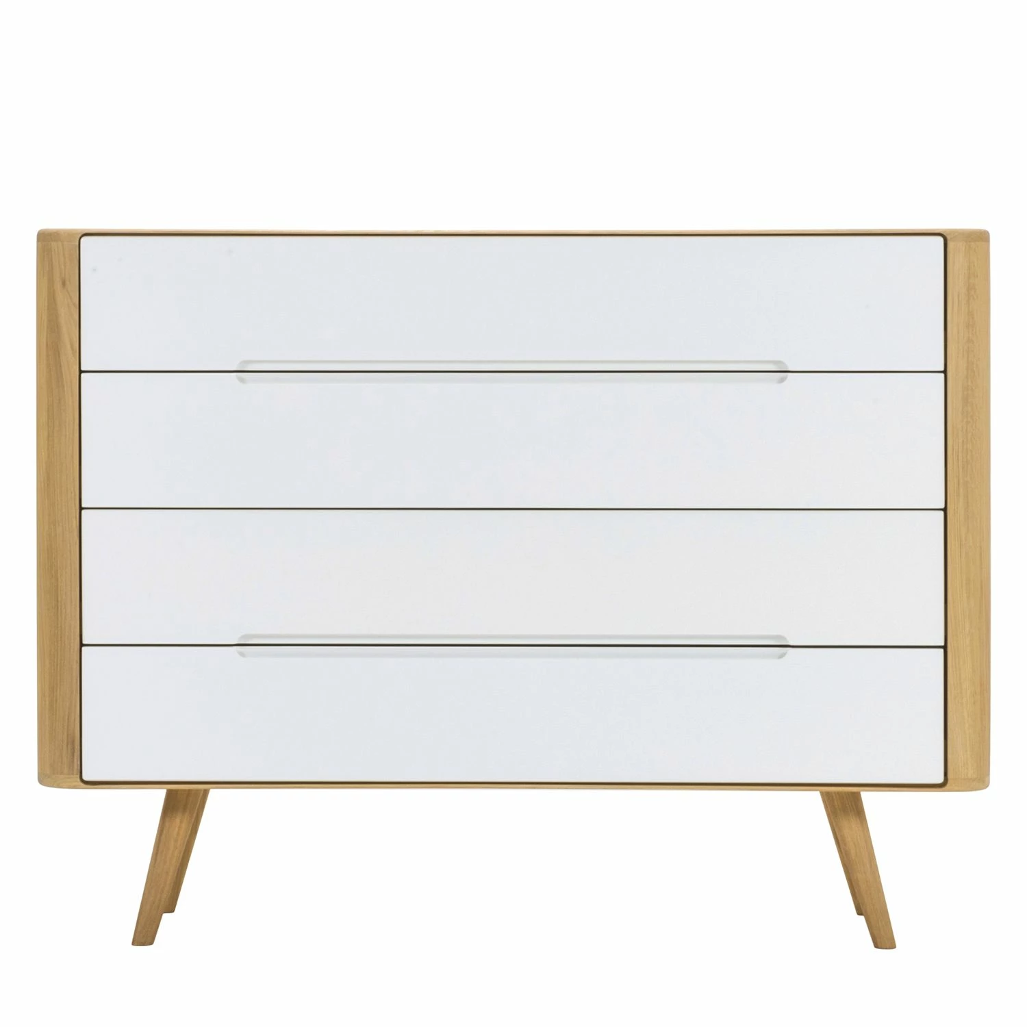 Studio Copenhagen Kommode Loca II - Wildeiche teilmassiv - Weiß / Wildeiche 2 Studio Copenhagen Kommode Loca II - Wildeiche teilmassiv - Weiß / Wildeiche – Bild 2