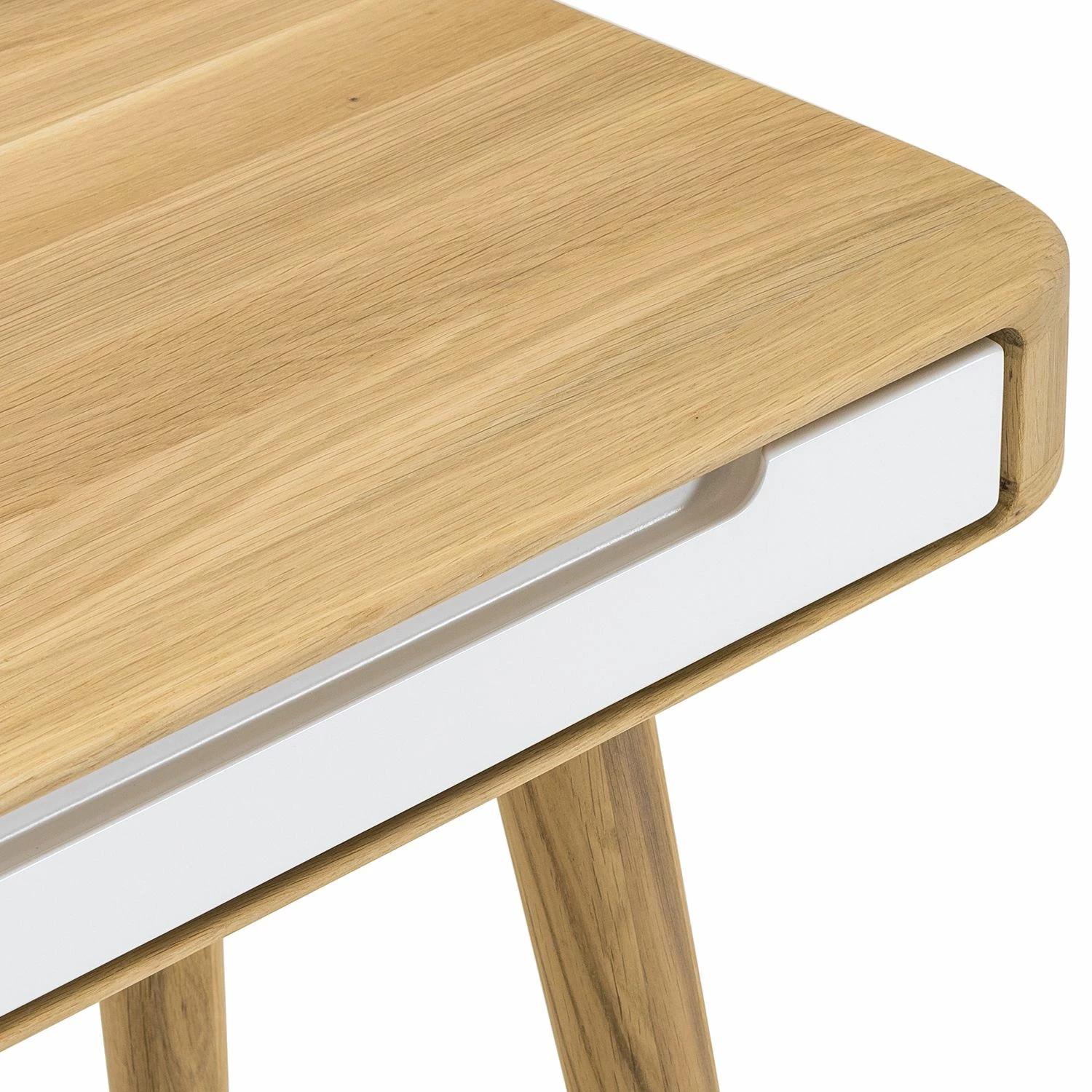 Studio Copenhagen Konsolentisch Loca - Wildeiche teilmassiv - Weiß / Wildeiche 10 Studio Copenhagen Konsolentisch Loca - Wildeiche teilmassiv - Weiß / Wildeiche – Bild 10