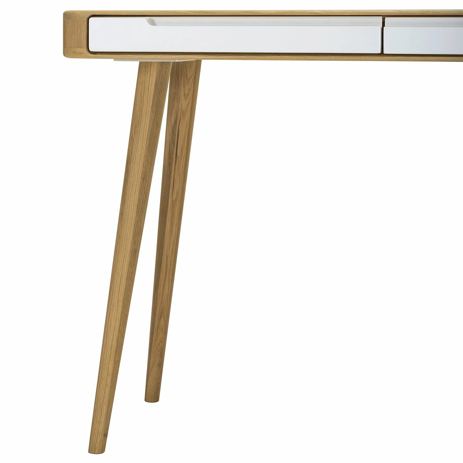 Studio Copenhagen Konsolentisch Loca - Wildeiche teilmassiv - Weiß / Wildeiche 12 Studio Copenhagen Konsolentisch Loca - Wildeiche teilmassiv - Weiß / Wildeiche – Bild 12