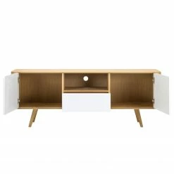 Studio Copenhagen TV-Lowboard Loca III - Weiß / Eiche 14 Studio Copenhagen TV-Lowboard Loca III - Weiß / Eiche -WOHNZIMMERMÖBEL Verkäufe 1000005413 60 GALLERYIMAGES P000000001000005413