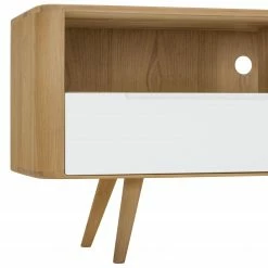 Studio Copenhagen TV-Lowboard Loca IV - Weiß / Wildeiche -WOHNZIMMERMÖBEL Verkäufe 1000005415 90 GALLERYIMAGES P000000001000005415