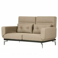 Fredriks Schlafsofa Robertson Webstoff - Stoff Parsa: Beige-Grau
