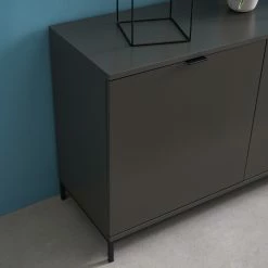 Studio Copenhagen Sideboard Harma I - Dunkelgrau -WOHNZIMMERMÖBEL Verkäufe 1000007080 191127 10453900006 DETAILS P000000001000007080