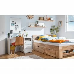 Mørteens Wandboard Lindholm - Eiche teilmassiv - Matt Weiß -WOHNZIMMERMÖBEL Verkäufe 1000008001 180703 12583402 MOOD GALLERYIMAGES P000000001000008001 mood