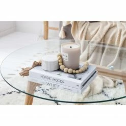 Mørteens Couchtisch Forsby - Glas / Eiche massiv -WOHNZIMMERMÖBEL Verkäufe 1000008509 210323 15100200008 DETAILS P000000001000008509