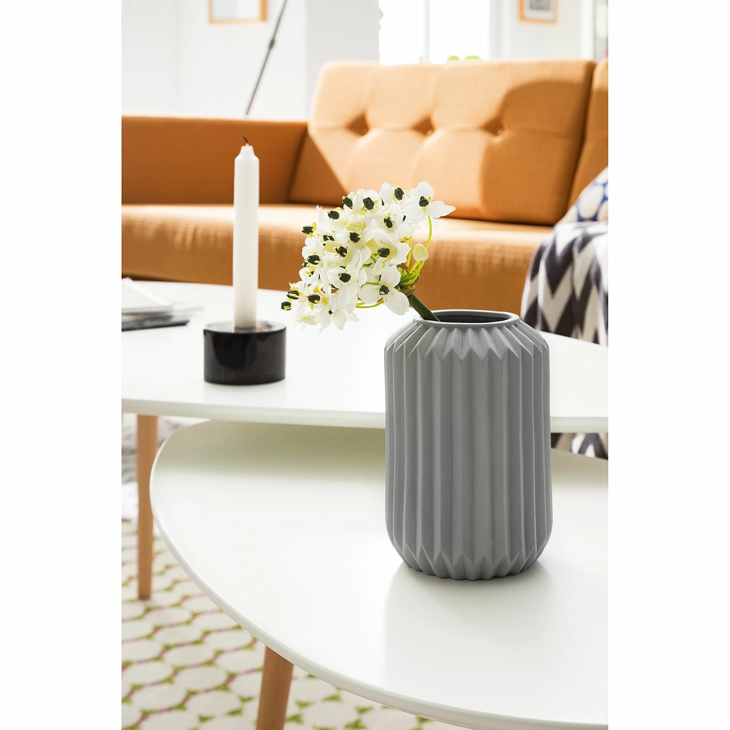 Mørteens Couchtisch Lilja I (2-teilig) - Matt Weiß 11 Mørteens Couchtisch Lilja I (2-teilig) - Matt Weiß – Bild 11