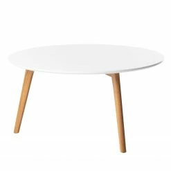 Mørteens Couchtisch Wilma I - Eiche teilmassiv - Matt Weiß -WOHNZIMMERMÖBEL Verkäufe 1000008532 180918 12451815 GALLERYIMAGES P000000001000008532