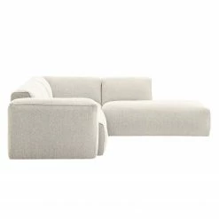 Studio Copenhagen Ecksofa HUDSON 3-Sitzer mit Recamiere - Webstoff Saia: Beige - Longchair davorstehend rechts -WOHNZIMMERMÖBEL Verkäufe 1000009867 180704 11253903 GALLERYIMAGES P000000001000009867 1