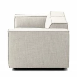 Sofa Kinx (2-Sitzer) Webstoff - Webstoff Milan: Altweiß - Keine Funktion -WOHNZIMMERMÖBEL Verkäufe 1000011646 180619 155723238 GALLERYIMAGES P000000001000011646