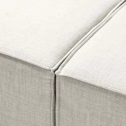 Sofa Kinx (2-Sitzer) Webstoff - Webstoff Milan: Altweiß - Keine Funktion -WOHNZIMMERMÖBEL Verkäufe 1000011646 180619 155723245 GALLERYIMAGES P000000001000011646