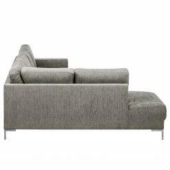 Fredriks Wohnlandschaft Summer Webstoff - Webstoff Madu: Hellgrau - Longchair davorstehend rechts / Ottomane links -WOHNZIMMERMÖBEL Verkäufe 1000012449 200623 11300300051 DETAILS P000000001000012449