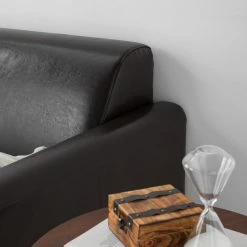 Maison Belfort Sofa Fragola (3-Sitzer) - Echtleder Dunkelbraun -WOHNZIMMERMÖBEL Verkäufe 1000015214 201127 16483100052 DETAILS P000000001000015214