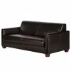 Maison Belfort Sofa Fragola (3-Sitzer) - Echtleder Dunkelbraun