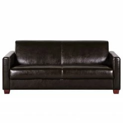 Maison Belfort Sofa Fragola (3-Sitzer) - Echtleder Dunkelbraun -WOHNZIMMERMÖBEL Verkäufe 1000015214 210901 14170600002 DETAILS P000000001000015214