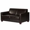 Maison Belfort Sofa Fragola (2-Sitzer) - Echtleder Dunkelbraun