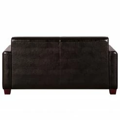 Maison Belfort Sofa Fragola (2-Sitzer) - Echtleder Dunkelbraun -WOHNZIMMERMÖBEL Verkäufe 1000015215 210901 14170700014 DETAILS P000000001000015215