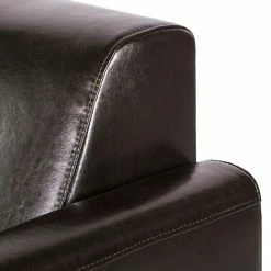 Maison Belfort Sofa Fragola (2-Sitzer) - Echtleder Dunkelbraun -WOHNZIMMERMÖBEL Verkäufe 1000015215 210901 14170700016 DETAILS P000000001000015215