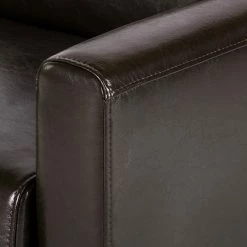 Maison Belfort Sofa Fragola (2-Sitzer) - Echtleder Dunkelbraun -WOHNZIMMERMÖBEL Verkäufe 1000015215 210901 14170700017 DETAILS P000000001000015215