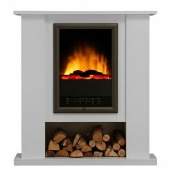 Montreux Elektrokamin Marilyn - Brilliantweiß -WOHNZIMMERMÖBEL Verkäufe 1000017496 220614 030 DETAILS P000000001000017496