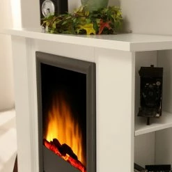 Montreux Elektrokamin Marilyn - Brilliantweiß -WOHNZIMMERMÖBEL Verkäufe 1000017496 220614 053 DETAILS P000000001000017496