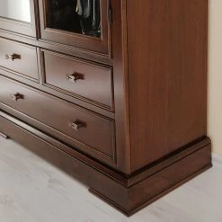 Montreux Vitrinenschrank Siena - Ayous teilmassiv - Antikbraun 23 Montreux Vitrinenschrank Siena - Ayous teilmassiv - Antikbraun -WOHNZIMMERMÖBEL Verkäufe 1000017527 080 GALLERYIMAGES P000000001000017527