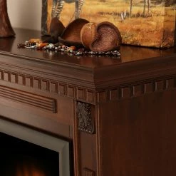 Montreux Elektrokamin Abda - Kolonial -WOHNZIMMERMÖBEL Verkäufe 1000017548 220614 051 DETAILS P000000001000017548