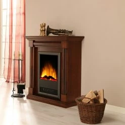 Montreux Elektrokamin Lomba - Nußbaumfarbig antik mit Wurzelfurnier -WOHNZIMMERMÖBEL Verkäufe 1000017563 220614 021 MOOD DETAILS P000000001000017563 mood