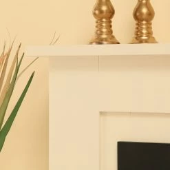 Montreux Elektrokamin Shad - Cremeweiß -WOHNZIMMERMÖBEL Verkäufe 1000017570 220614 057 DETAILS P000000001000017570