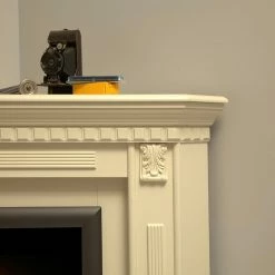 Montreux Elektro-Eckkamin Neptun - Cremeweiß -WOHNZIMMERMÖBEL Verkäufe 1000017586 220614 051 DETAILS P000000001000017586