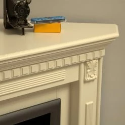 Montreux Elektro-Eckkamin Neptun - Cremeweiß -WOHNZIMMERMÖBEL Verkäufe 1000017586 220614 054 DETAILS P000000001000017586