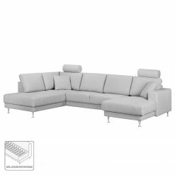 Fredriks Wohnlandschaft Arietta I Webstoff - Platingrau - Longchair davorstehend rechts / Ottomane links 27 Fredriks Wohnlandschaft Arietta I Webstoff - Platingrau - Longchair davorstehend rechts / Ottomane links -WOHNZIMMERMÖBEL Verkäufe 1000021419 180629 09084225 GALLERYIMAGES P000000001000021419