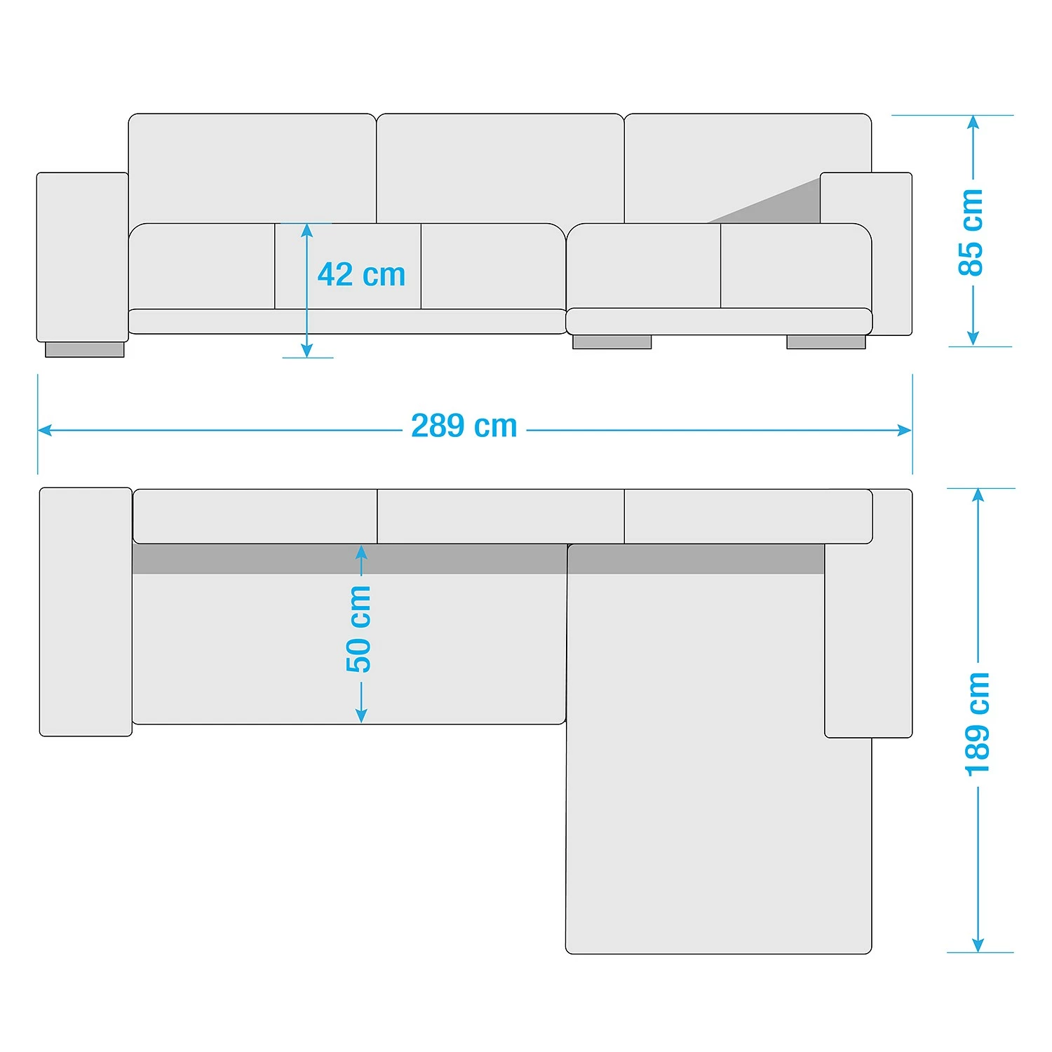 Fredriks Ecksofa Westwell (mit Schlaffunktion) - Microfaser Bobil: Braungrau 22 Fredriks Ecksofa Westwell (mit Schlaffunktion) - Microfaser Bobil: Braungrau – Bild 22