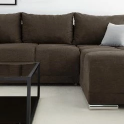 Fredriks Ecksofa Westwell (mit Schlaffunktion) - Microfaser Bobil: Braungrau 24 Fredriks Ecksofa Westwell (mit Schlaffunktion) - Microfaser Bobil: Braungrau -WOHNZIMMERMÖBEL Verkäufe 1000021717 210913 16352500036 DETAILS P000000001000021717