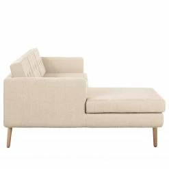 Norrwood Ecksofa Croom - Webstoff Polia: Kaschmir - Longchair davorstehend links - Ohne Hocker -WOHNZIMMERMÖBEL Verkäufe 1000022112 211220 15343200208 DETAILS P000000001000022112
