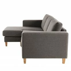 Norrwood Ecksofa MAISON 2-Sitzer mit Longchair - Webstoff Inas: Cubanit - Longchair davorstehend links -WOHNZIMMERMÖBEL Verkäufe 1000022232 050 GALLERYIMAGES P000000001000022232