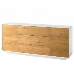 Mørteens Sideboard Boge - Asteiche / Matt Weiß