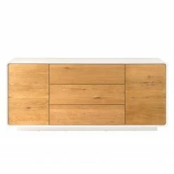 Mørteens Sideboard Boge - Asteiche / Matt Weiß -WOHNZIMMERMÖBEL Verkäufe 1000027350 200811 13492100025 DETAILS P000000001000027350