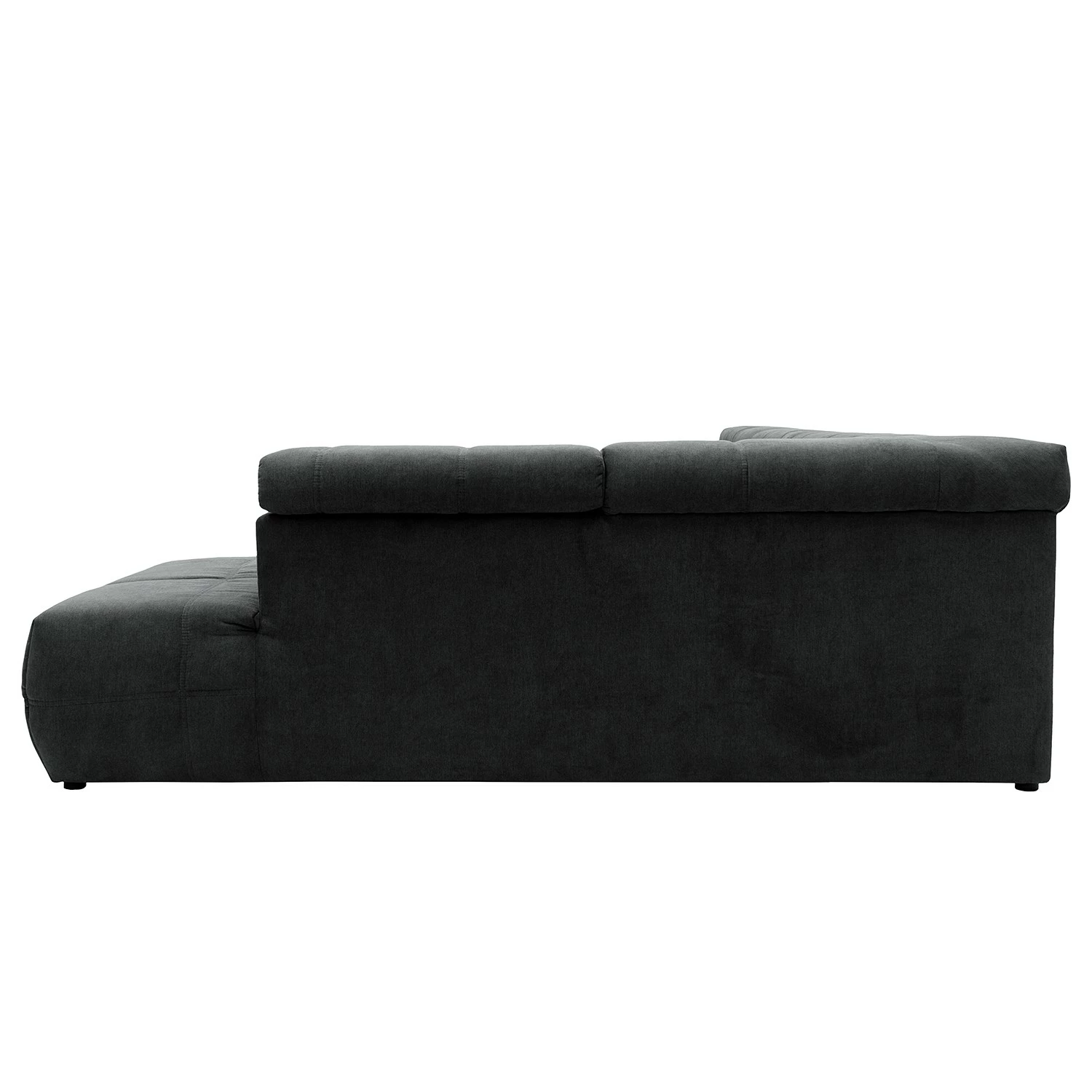 Fredriks Wohnlandschaft Freetown - Microfaser - Dunkelgrau - Longchair davorstehend links / Ottomane rechts 6 Fredriks Wohnlandschaft Freetown - Microfaser - Dunkelgrau - Longchair davorstehend links / Ottomane rechts – Bild 6