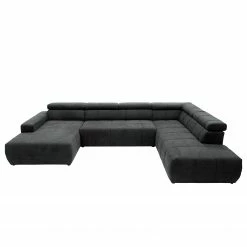 Fredriks Wohnlandschaft Freetown - Microfaser - Dunkelgrau - Longchair davorstehend links / Ottomane rechts 23 Fredriks Wohnlandschaft Freetown - Microfaser - Dunkelgrau - Longchair davorstehend links / Ottomane rechts -WOHNZIMMERMÖBEL Verkäufe 1000029524 211221 132252000099 DETAILS P000000001000029524