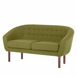 Mørteens Sofa Anna (2-Sitzer) Webstoff - Olivgrün