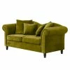 Jack & Alice Sofa York (2-Sitzer) - Olivgrün