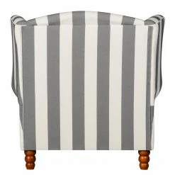 Maison Belfort Ohrensessel Colmar XXL - Grauweiß -WOHNZIMMERMÖBEL Verkäufe 1000031056 210720 13463800027 DETAILS P000000001000031056