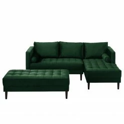Eva Padberg Collection Ecksofa LAONA - Samt Pauno: Dunkelgrün - Longchair davorstehend rechts - Mit Hocker 24 Eva Padberg Collection Ecksofa LAONA - Samt Pauno: Dunkelgrün - Longchair davorstehend rechts - Mit Hocker -WOHNZIMMERMÖBEL Verkäufe 1000032242 200603 12035100234 DETAILS P000000001000032242