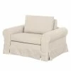 Mooved Schlafsessel Latina IV Webstoff - Creme