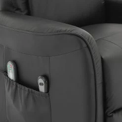 Modoform Relaxesessel Nesna - Echtleder / Kunstleder - Schwarz -WOHNZIMMERMÖBEL Verkäufe 1000035467 190412 14282400008 GALLERYIMAGES P000000001000035467