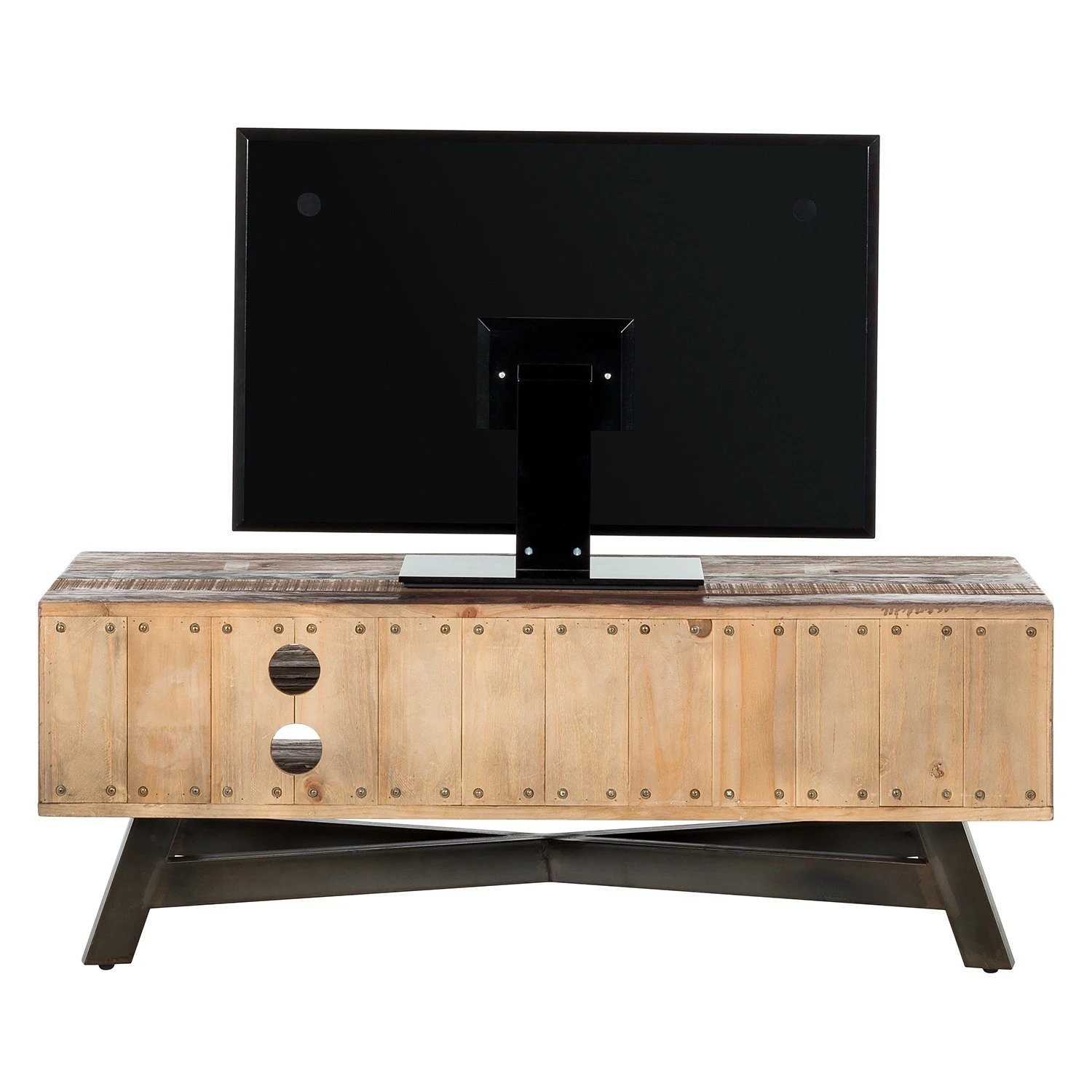 Ars manufacti TV-Lowboard Tamati I - Pinie massiv 7 Ars manufacti TV-Lowboard Tamati I - Pinie massiv – Bild 7