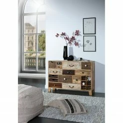 Ars manufacti Kommode Curenna I - Mango teilmassiv - Mango / Braun -WOHNZIMMERMÖBEL Verkäufe 1000040375 220127 13002100021 MOOD DETAILS P000000001000040375 mood