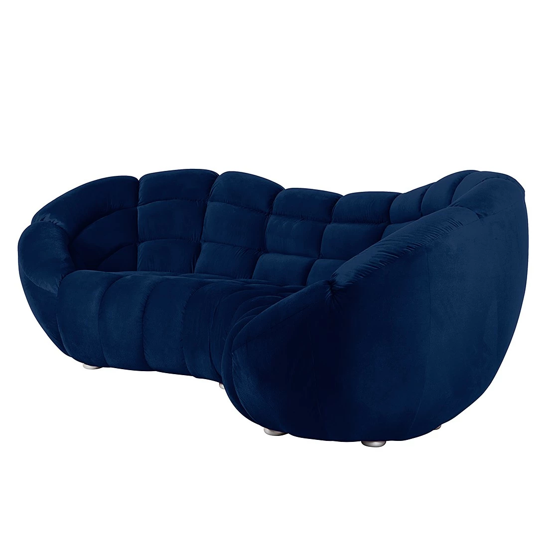 Jack & Alice Bigsofa Blair - Microfaser Blau 8 Jack & Alice Bigsofa Blair - Microfaser Blau – Bild 8
