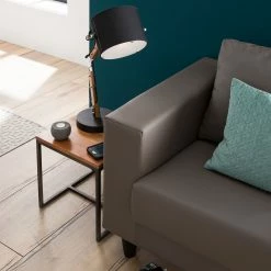 Ars manufacti Beistelltisch Woodson - Akazie massiv / Eisen - Akazie Hellbraun / Anthrazit -WOHNZIMMERMÖBEL Verkäufe 1000050863 180629 12081407 MOOD GALLERYIMAGES P000000001000050863 mood